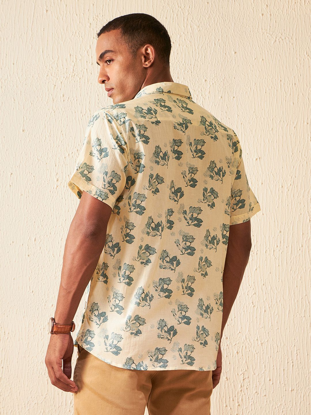 DENNISON  Smart Block Printed Casual Shirt