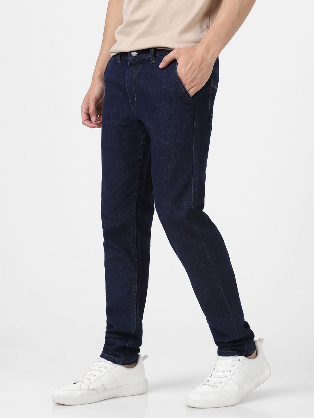 Urbano Fashion Men Blue Slim Fit Stretchable Jeans