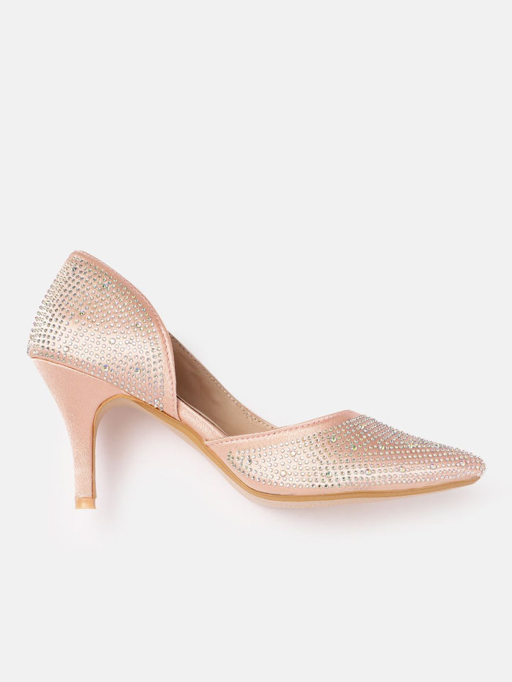 Lino Perros Embellished Party Slim Heeled Pumps