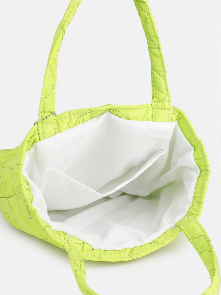 DressBerry Floral Self-Design Quilted Handheld Bag