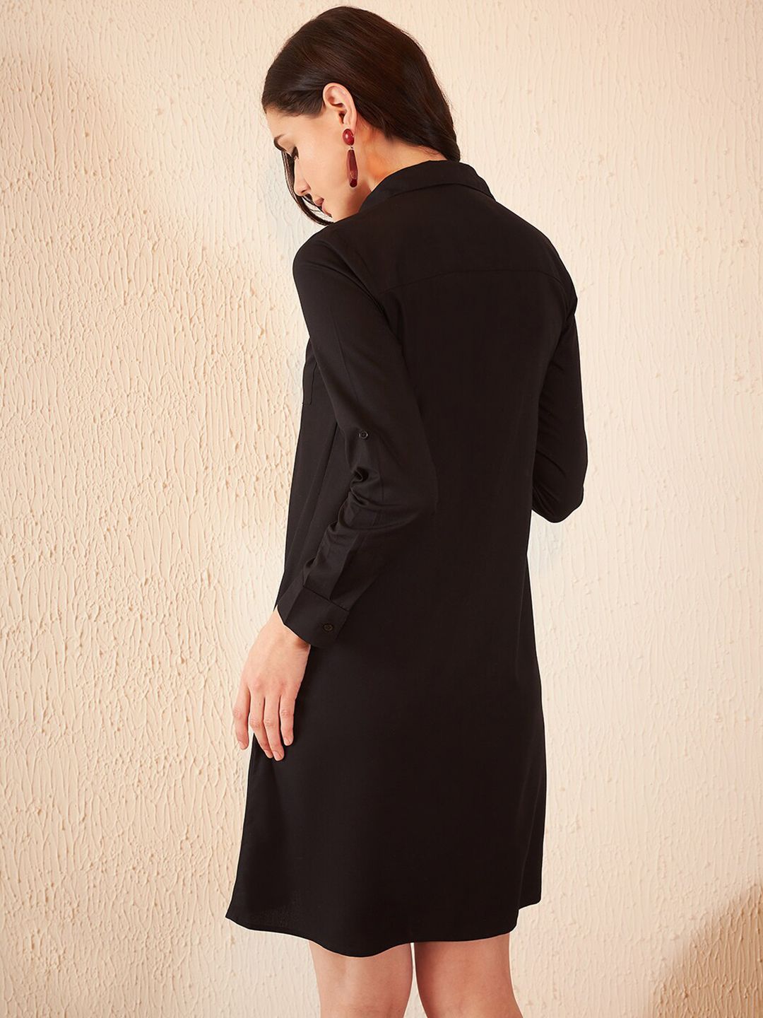 DENNISON Shirt Collar Shirt Dress