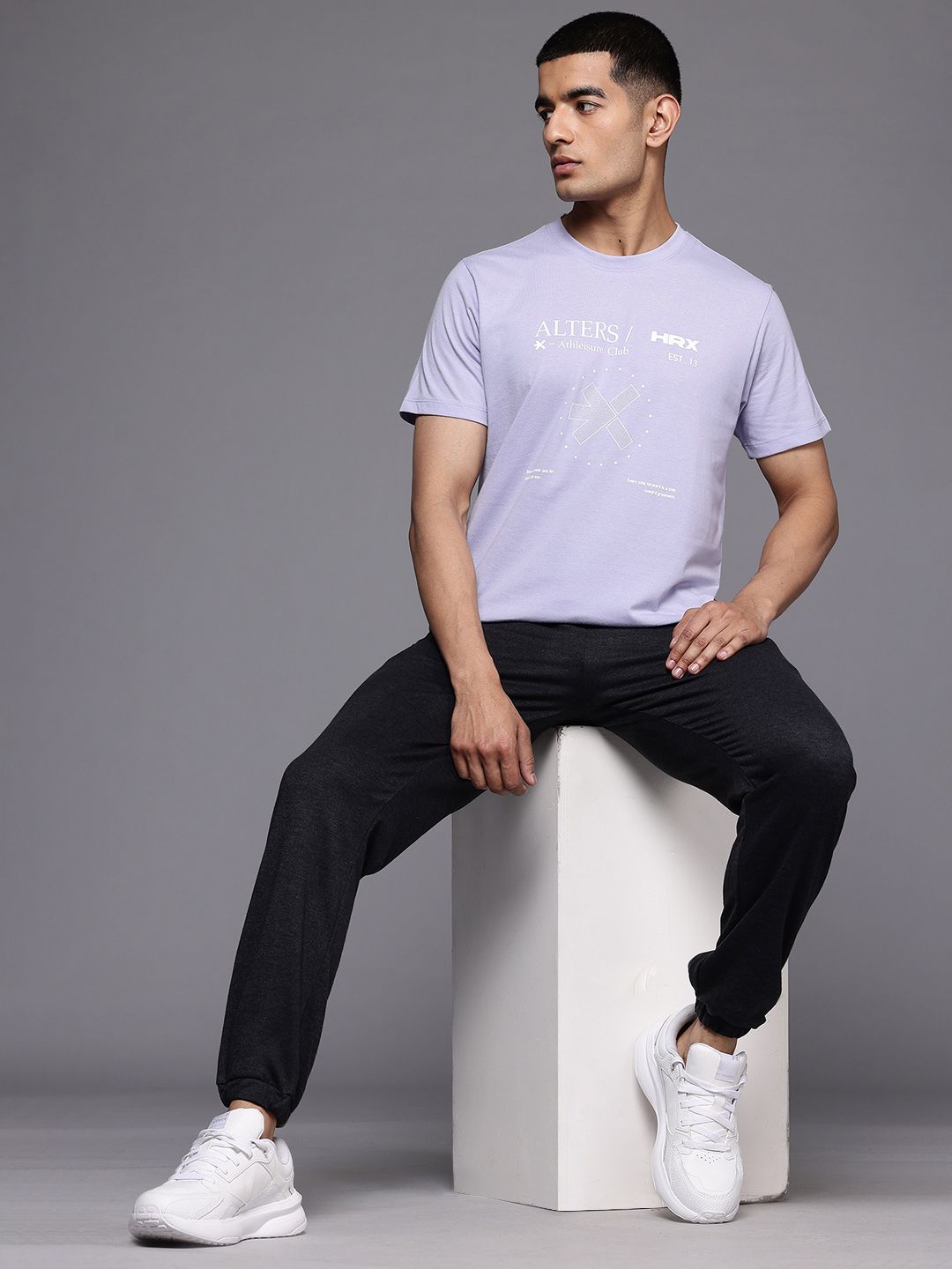 HRX by Hrithik Roshan Typography Print Lifestyle T-shirt