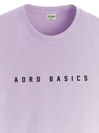 ADRO Men Typography Raw Edge T-shirt