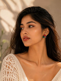 VOGUE PANASH Geometric Studs Earrings