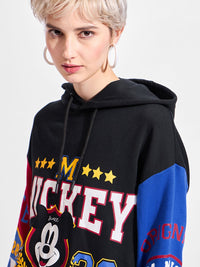 Bewakoof Women Official Disney Printed Hooded Sweatshirt
