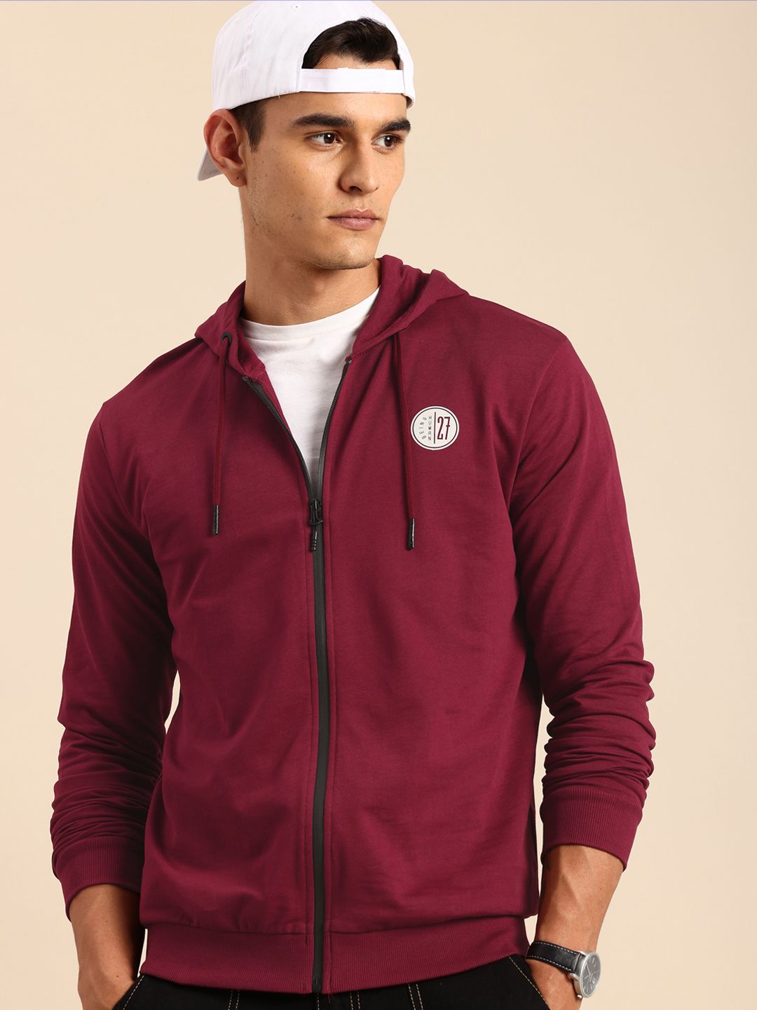 Being Human Pure Cotton Hooded Sweatshirt