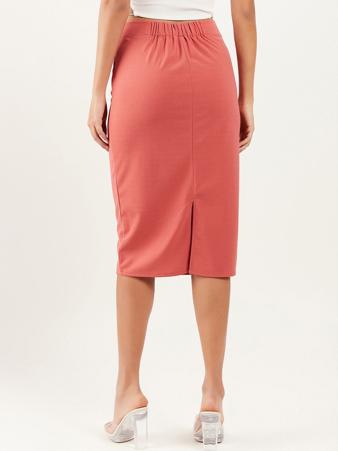 Athena Knee Length Pencil Skirt