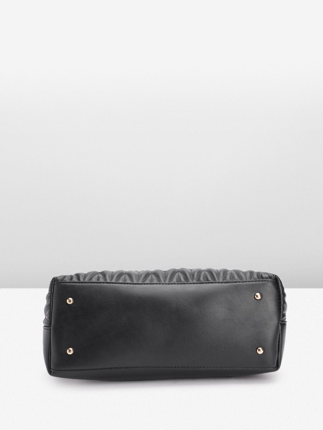 DressBerry Structured Quilted Shoulder Bag