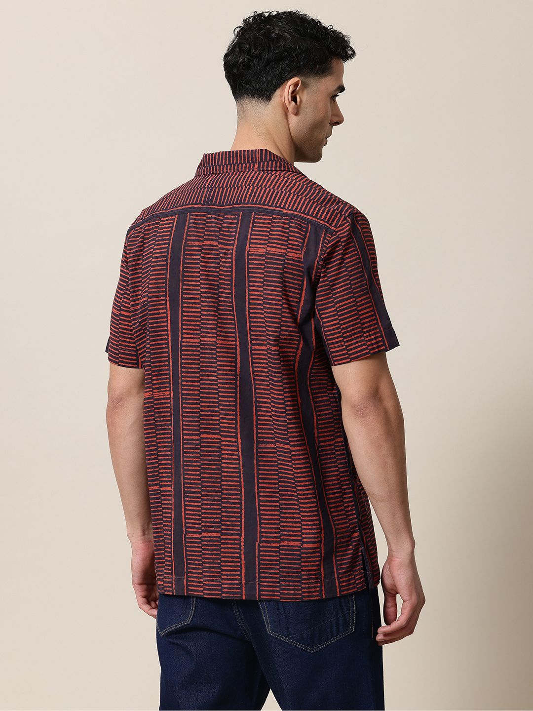 Mr Bowerbird Pure Cotton Hand Block Printed Liberal Fit Resort Shirts