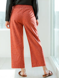 Freehand by The Indian Garage Co Women Straight Fit Parallel Trousers
