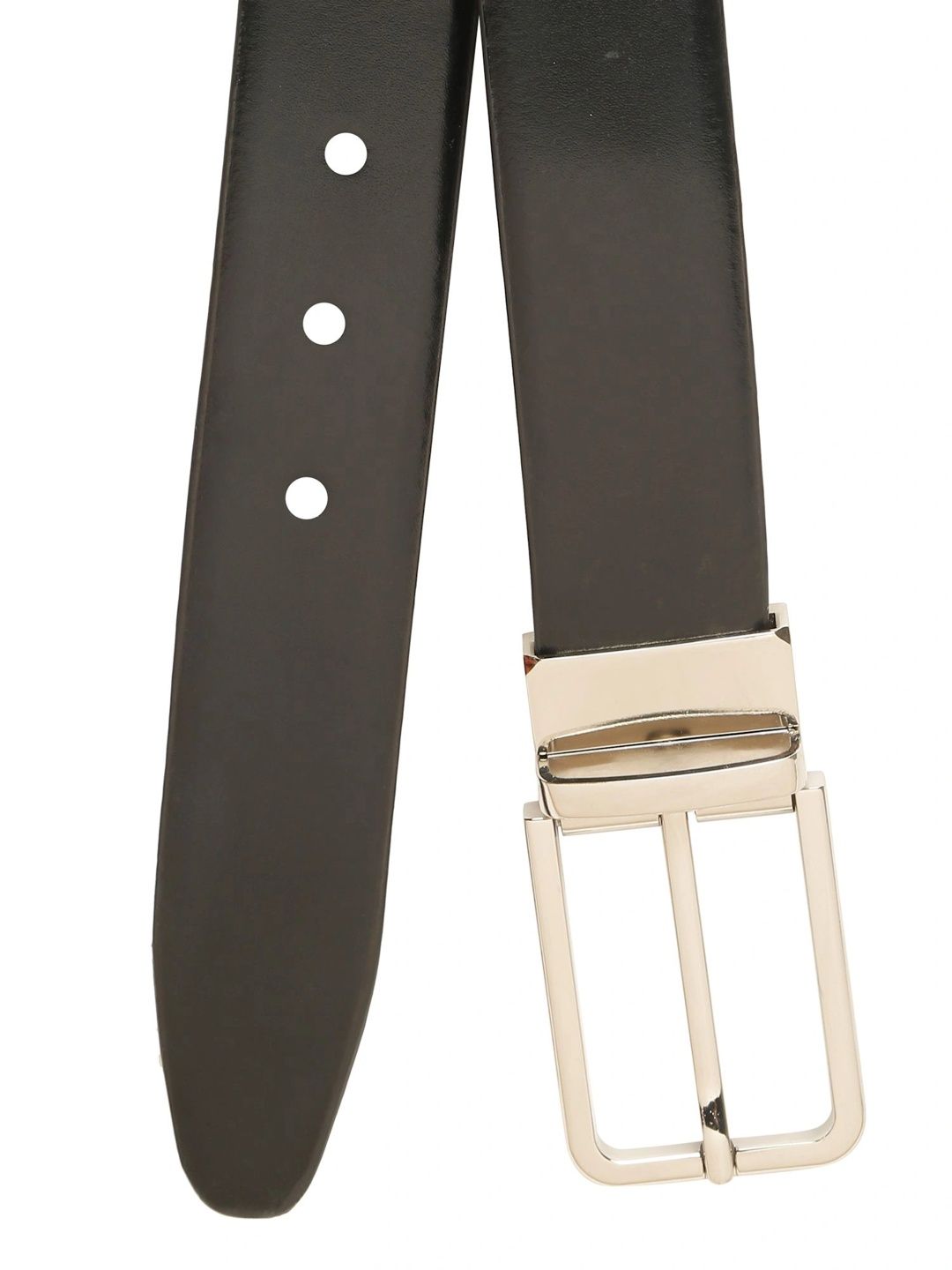 Teakwood Leathers Men Leather Reversible Formal Belt