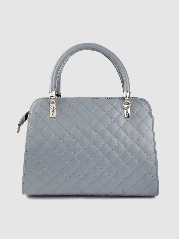 Lino Perros Blue Quilted Handheld Bag