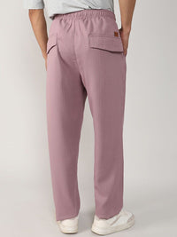 Campus Sutra Men Comfort Mid-Rise Easy Wash Joggers seluar