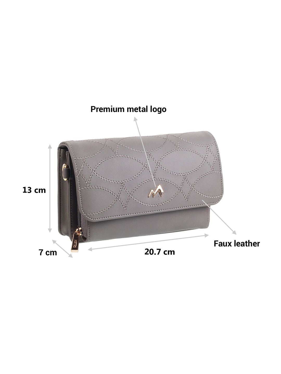 Metro Women Solid Sling Bag