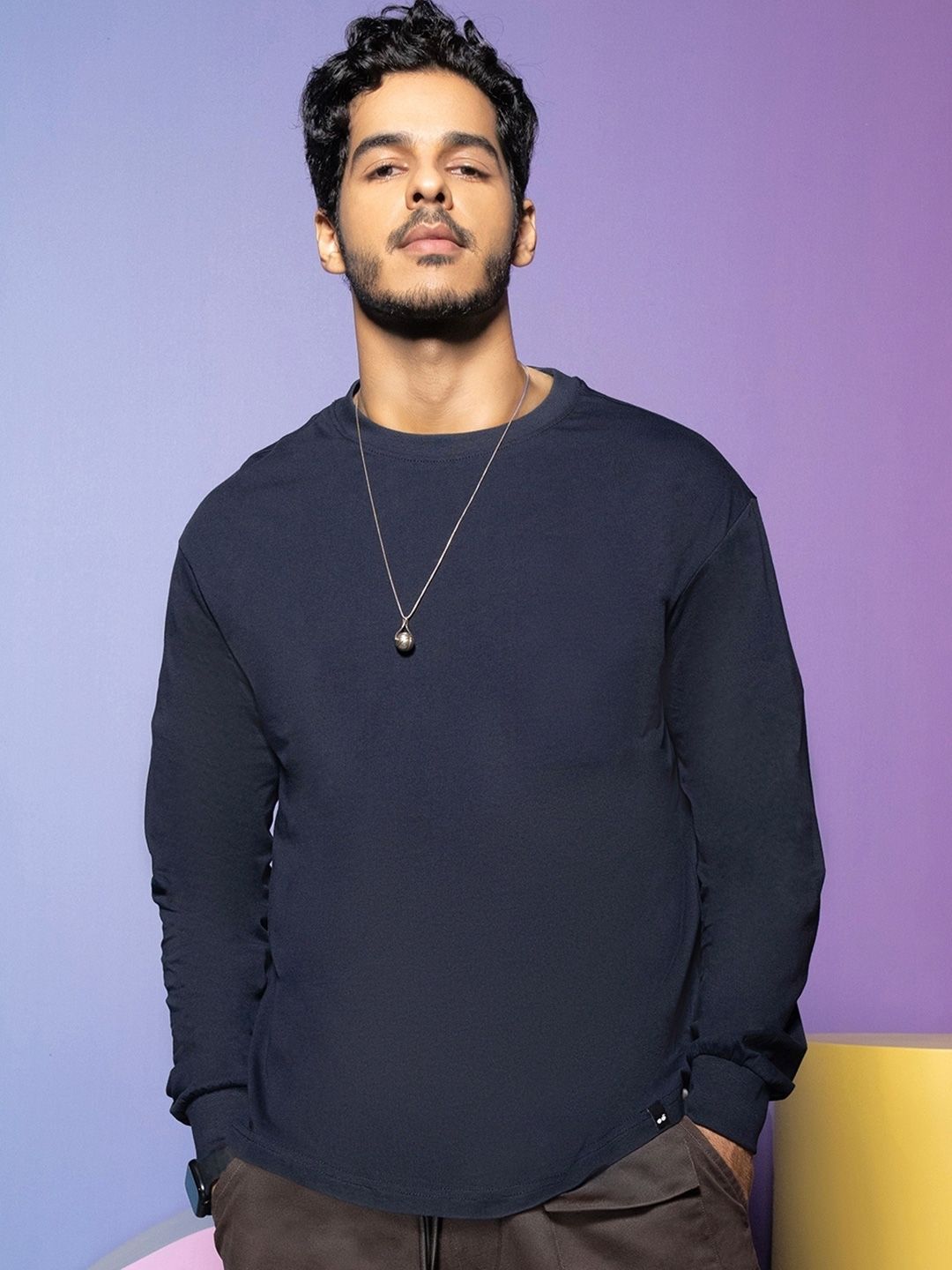 Bewakoof Cotton Drop Shoulder Sleeves Oversized Fit T-shirt