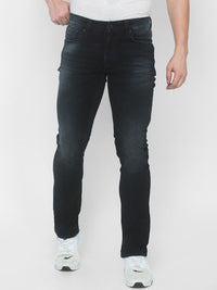 SPYKAR Men Black Rovers Low-Rise Light Fade Jeans
