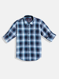 Monte Carlo Boys Checked Casual Smart Fit Shirt