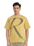 RARE RABBIT Men ELZO Typography Printed Round Neck Cotton Relaxed Fit T-shirt
