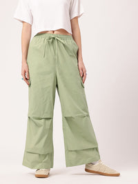 DressBerry Women Indie Street Smart In Cargo Grooves Trousers