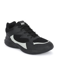 HRX by Hrithik Roshan Women Black Mesh Running Non-Marking Shoes