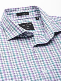 Park Avenue Slim Fit Pure Cotton Checked Casual Shirt