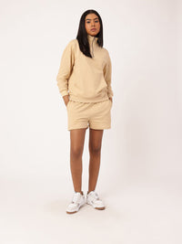 Kook N Keech Street Savvy Printed Relaxed Sweatshirt With Shorts Co-Ords Set