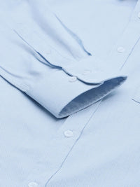Park Avenue Pure Cotton Self Design Textured Slim Fit Formal Shirt