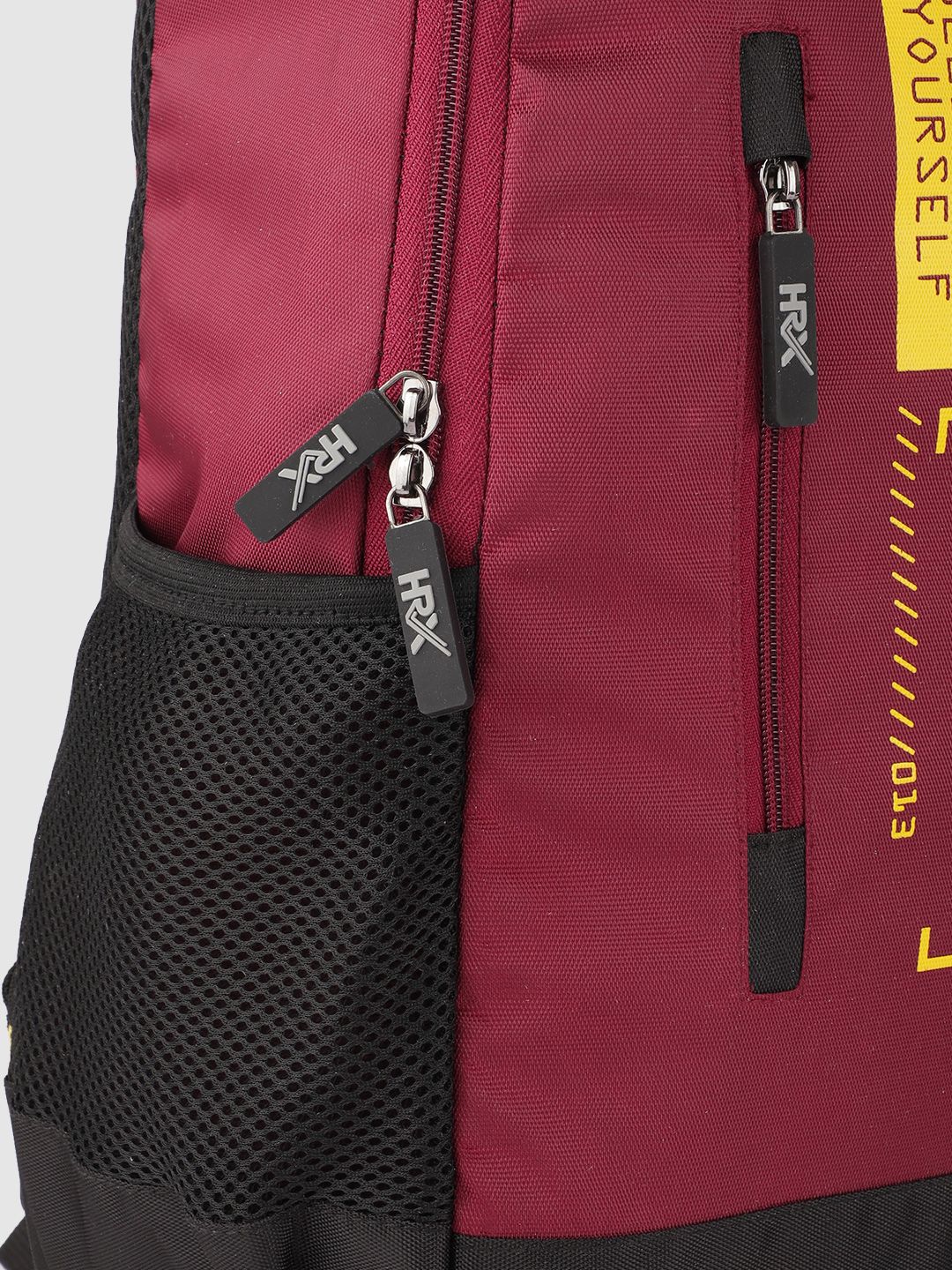 HRX by Hrithik Roshan Unisex Typography Backpack