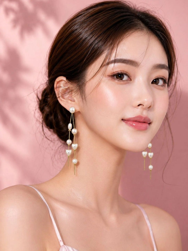 VOGUE PANASH Subang Jatuh Berbentuk Hati