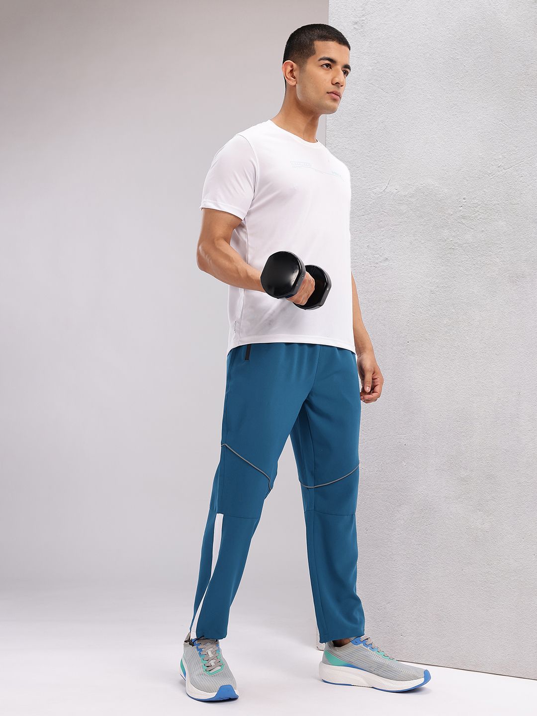 HRX by Hrithik Roshan Men Rapid-Dry Paneled Training Track Pants
