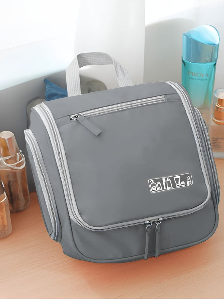 Cortina Grey Water Resistant Makeup Organiser