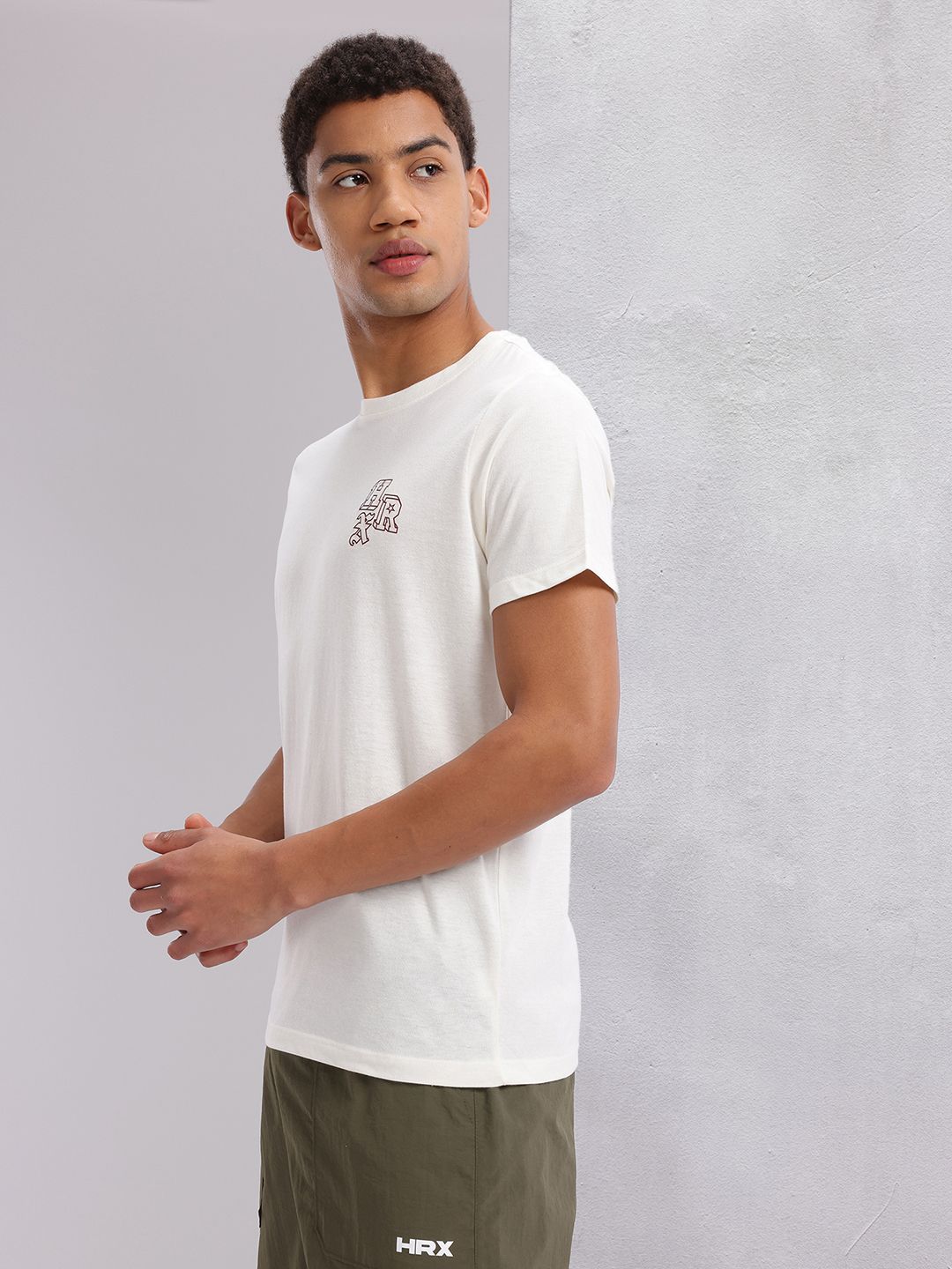 HRX by Hrithik Roshan Brand Logo Printed T-shirt