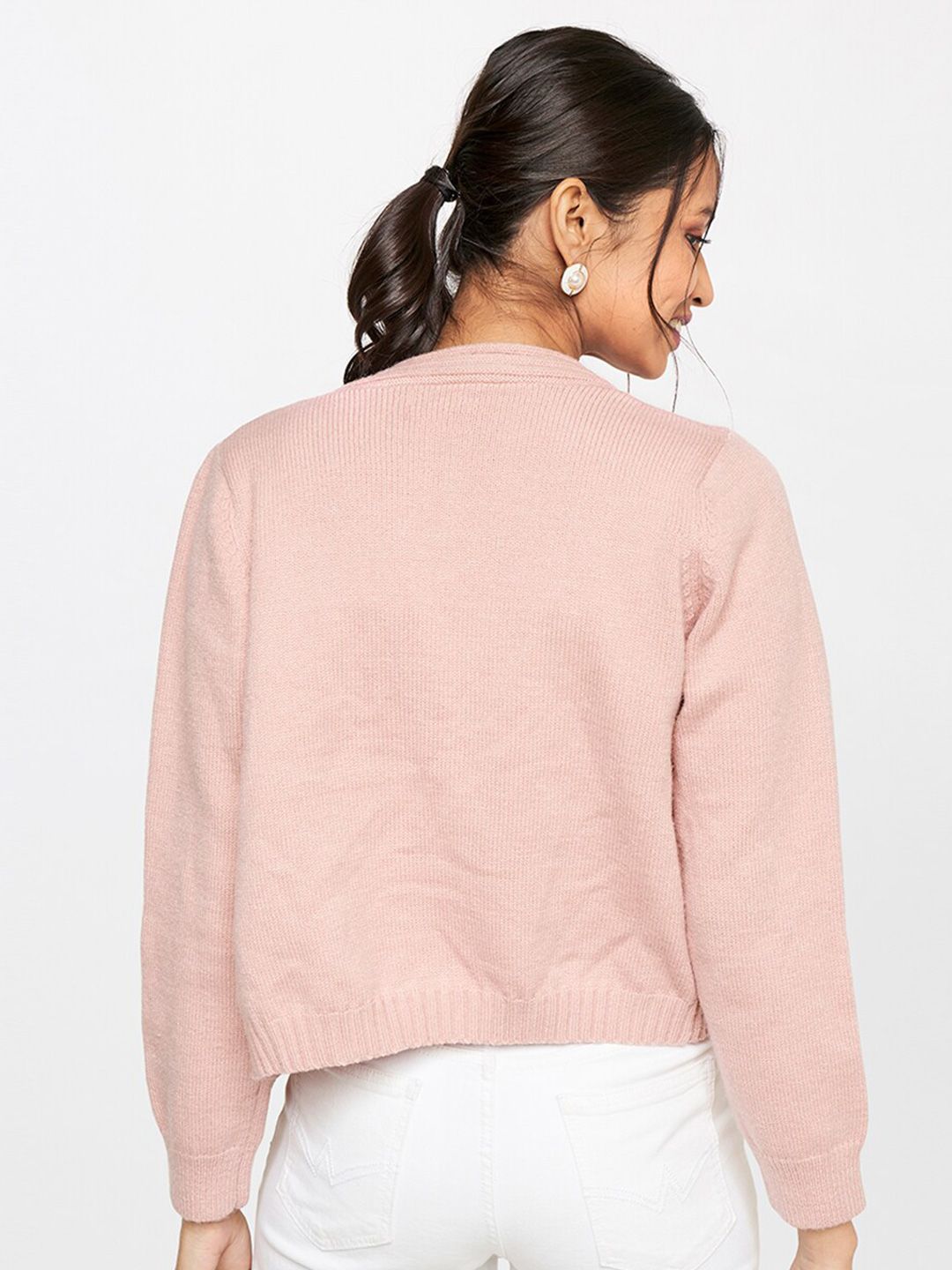AND Solid Sweater with a Top
