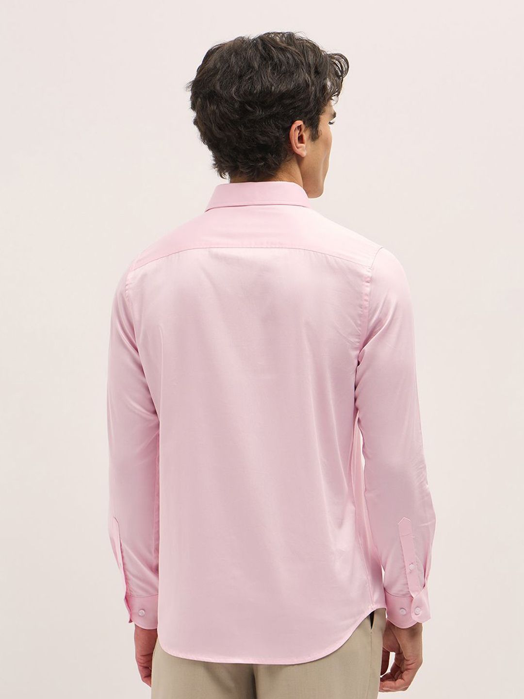 THE BEAR HOUSE Men Tailored Fit Opaque Formal Shirt
