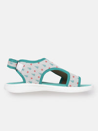 DressBerry Women Christmas Print Sports Sandals