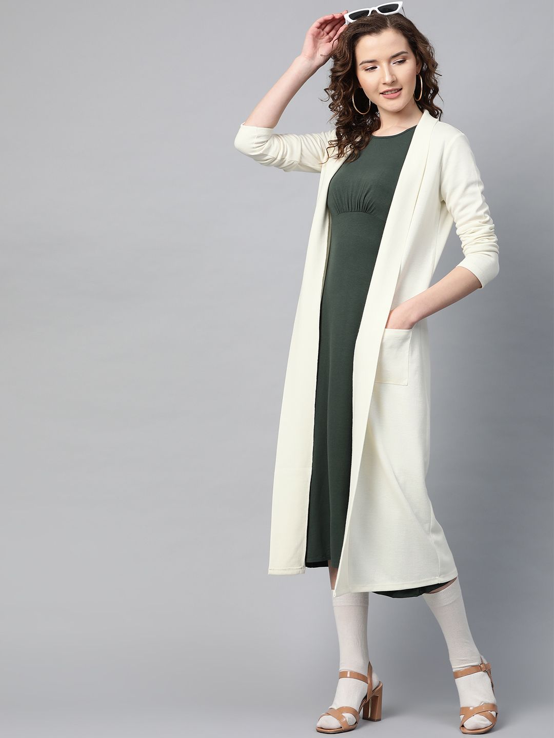 Sassafras Pepejal Longline Hadapan Terbuka