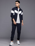 HRX by Hrithik Roshan Striped Rapid-Dry Running Tracksuit