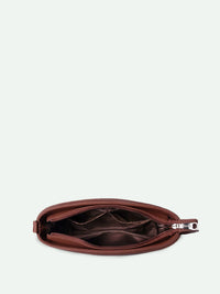 ZOUK Floral Printed Structured Sling Bag