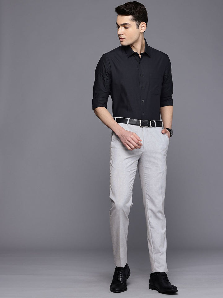 Raymond Men Slim Fit Formal Trousers