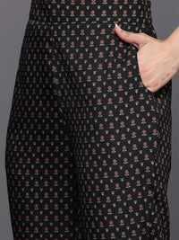 Libas Floral Printed Kurta with Trousers & With Dupatta