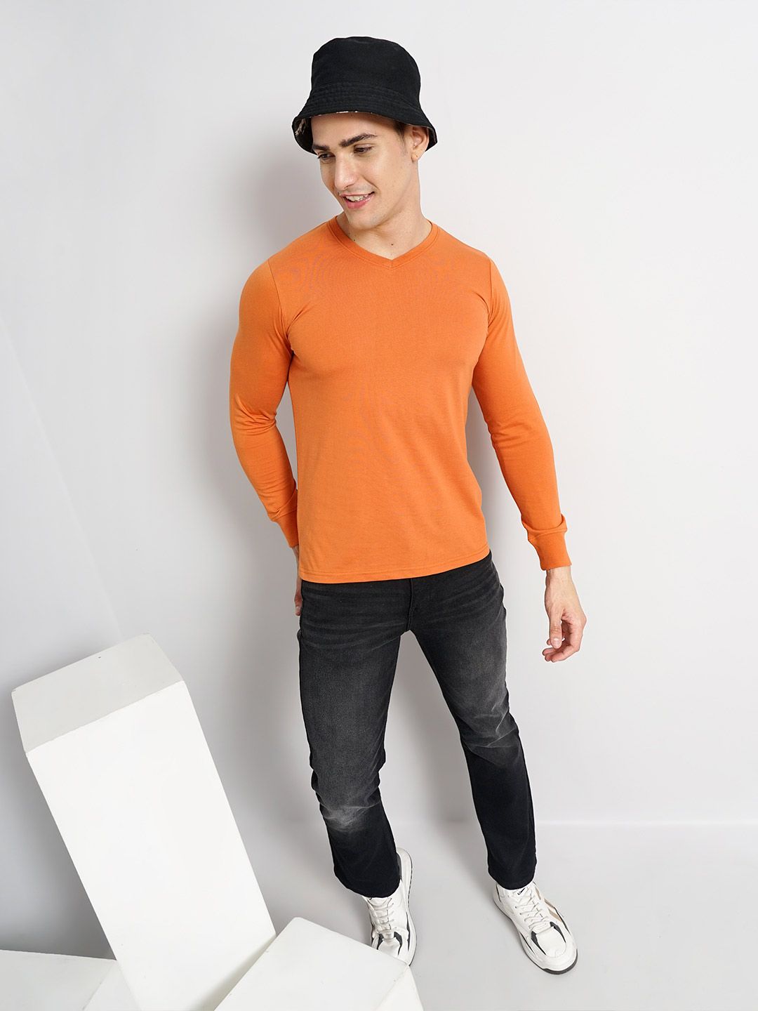 The Indian Garage Co Long Sleeves Cotton T-shirt
