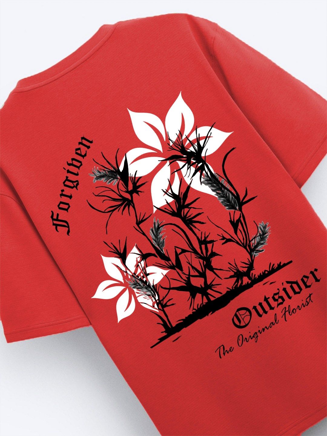 ADRO Men Typography V-Neck T-shirt