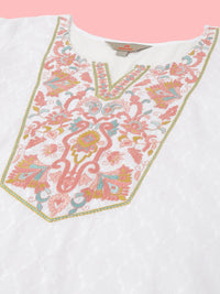 Anouk Women Thread Work Kurta