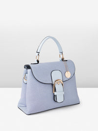 all about you Geometric Structured Satchel