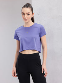 HRX by Hrithik Roshan Drop-Shoulder Sleeves Rapid-Dry Running T-shirt