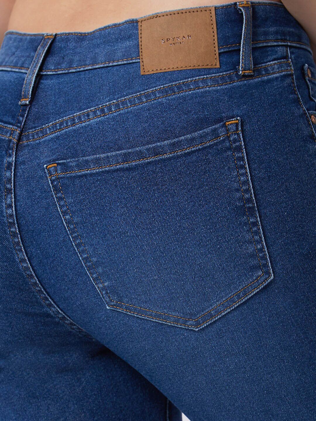 SPYKAR Women Skinny Fit High-Rise Light Fade Jeans