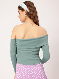 DressBerry Off-Shoulder Whispers Layered Top