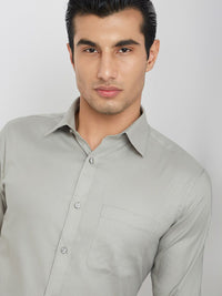 Raymond Slim Fit Opaque Pure Cotton Formal Shirt
