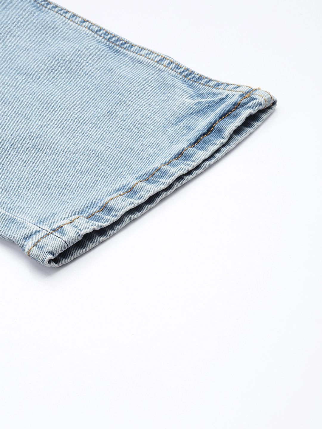 Being Human Men Straight Fit Light Fade Stretchable Jeans