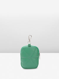 Lino Perros Structured Handheld Bag with Quilted Detail
